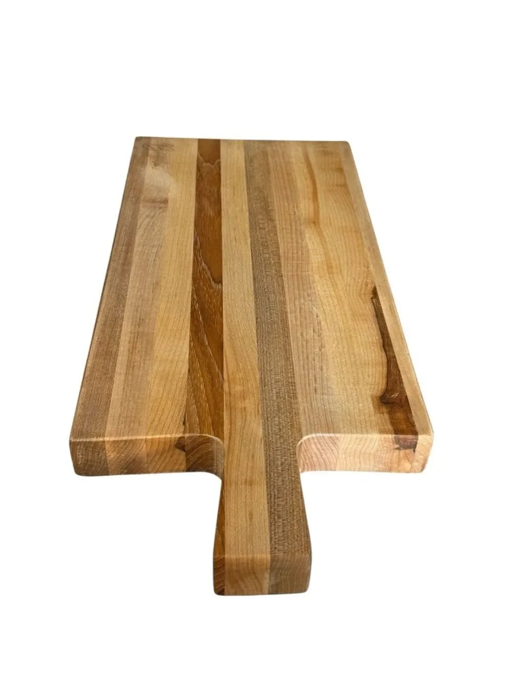 Bigelow Build Design Wood Cutting Board Beige Brown 18x9 NEW